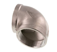 Rp 2 1/2'' Codo de 90 grados de acero inoxidable 16 Bar