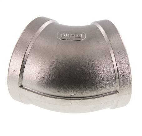 Rp 3'' Acero inoxidable 45 grados Codo 16 Bar