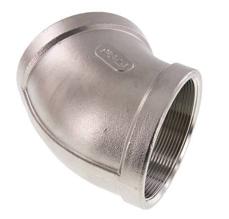 Rp 3'' Acero inoxidable 45 grados Codo 16 Bar
