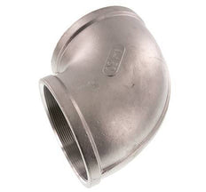 Rp 4'' Codo de 90 grados de acero inoxidable 16 Bar