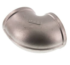 Rp 4'' Codo de 90 grados de acero inoxidable 16 Bar