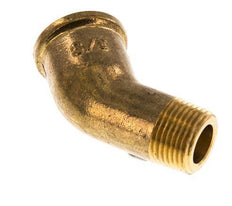Rp 3/8'' x R 3/8'' F/M Brass 45 deg Elbow Fitting 16 Bar