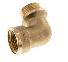 G 1'' F/M Codo de latón de 90 grados 16 Bar