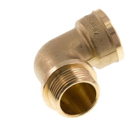 G 1'' F/M Codo de latón de 90 grados 16 Bar