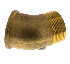 Rp 1 1/2'' x R 1 1/2'' F/M Brass 45 deg Elbow Fitting 16 Bar