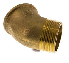 Rp 1 1/2'' x R 1 1/2'' F/M Brass 45 deg Elbow Fitting 16 Bar