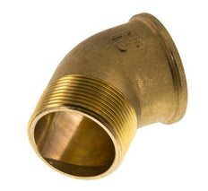 Rp 1 1/2'' x R 1 1/2'' F/M Brass 45 deg Elbow Fitting 16 Bar