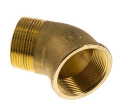 Rp 1 1/2'' x R 1 1/2'' F/M Brass 45 deg Elbow Fitting 16 Bar