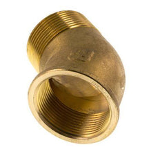 Rp 1 1/2'' x R 1 1/2'' F/M Brass 45 deg Elbow Fitting 16 Bar