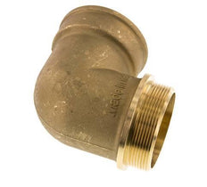 G 2 1/2'' x G 2 1/2'' F/M Codo de latón de 90 grados 16 Bar