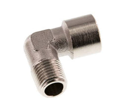 G 1/4'' x R 1/4'' F/M Nickel plated Brass 90 deg Elbow Fitting 16 Bar [2 Pieces]