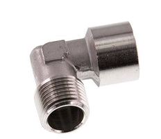 G 1/2'' x R 1/2'' F/M Codo de 90 grados de acero inoxidable 150 Bar