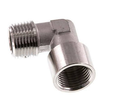 G 1/2'' x R 1/2'' F/M Codo de 90 grados de acero inoxidable 150 Bar