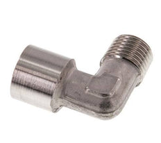 G 1/4'' x R 1/4'' F/M Codo de 90 grados de acero inoxidable 150 Bar