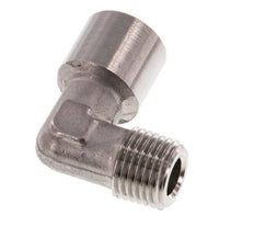 G 1/4'' x R 1/4'' F/M Codo de 90 grados de acero inoxidable 150 Bar