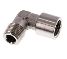 G 1/4'' x R 1/4'' F/M Codo de 90 grados de acero inoxidable 150 Bar