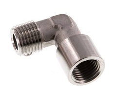 G 1/4'' x R 1/4'' F/M Codo de 90 grados de acero inoxidable 150 Bar