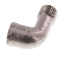 Rp 3/8'' x R 3/8'' F/M Stainless steel 90 deg Elbow Fitting 10 Bar [2 Pieces]