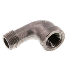Rp 3/8'' x R 3/8'' F/M Stainless steel 90 deg Elbow Fitting 16 Bar [2 Pieces]
