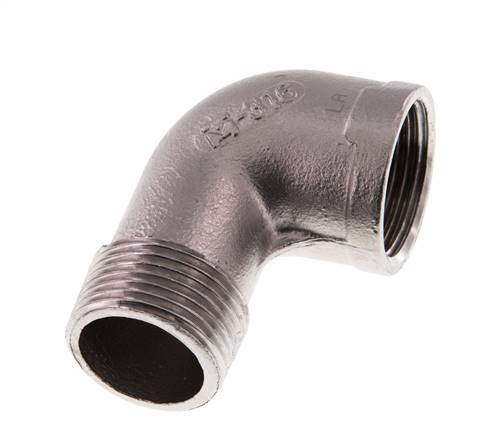 Rp 1'' x R 1'' F/M Codo de 90 grados de acero inoxidable 10 Bar