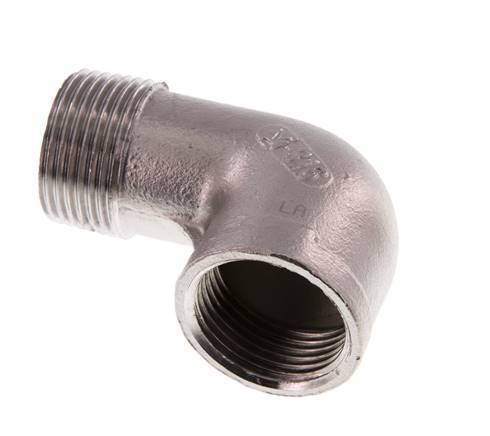 Rp 1'' x R 1'' F/M Codo de 90 grados de acero inoxidable 10 Bar