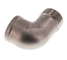 Rp 1 1/4'' x R 1 1/4'' F/M Codo de 90 grados de acero inoxidable 10 Bar