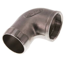 Rp 2'' x R 2'' F/M Codo de 90 grados de acero inoxidable 10 Bar