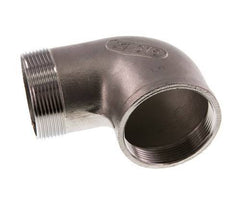 Rp 2'' x R 2'' F/M Codo de 90 grados de acero inoxidable 10 Bar
