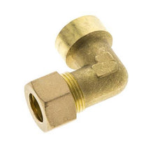 G 1/2'' x 14mm Codo de latón de 90 grados de compresión 89 Bar DIN EN 1254-2