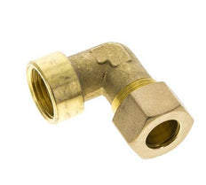 G 1/2'' x 14mm Codo de latón de 90 grados de compresión 89 Bar DIN EN 1254-2