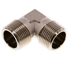 R 3/4'' Male Nickel plated Brass 90 deg Elbow Fitting 16 Bar