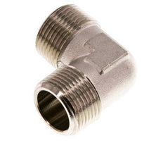 R 3/4'' Male Nickel plated Brass 90 deg Elbow Fitting 16 Bar