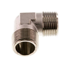 R 3/4'' Male Nickel plated Brass 90 deg Elbow Fitting 16 Bar