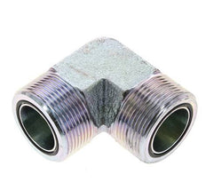 UN 1-11/16''-12 Codo de 90 grados de acero galvanizado ORFS 250 Bar - Hidráulico