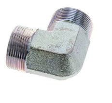 UN 1-11/16''-12 Codo de 90 grados de acero galvanizado ORFS 250 Bar - Hidráulico