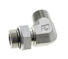 UNS 1''-14 x G 3/4'' Macho Codo de 90 grados de acero galvanizado ORFS 400 Bar - Hidráulico