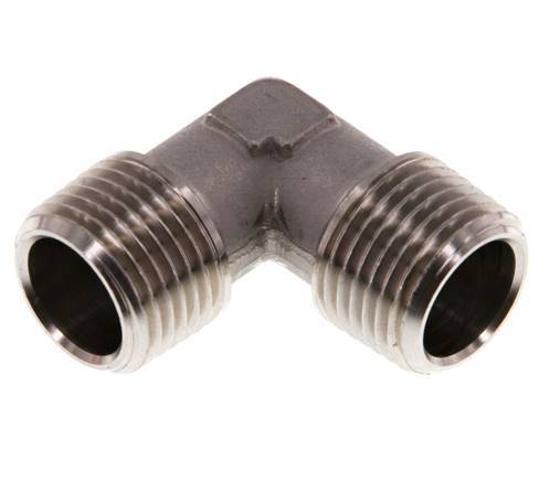 R 1/2'' Male Stainless steel 90 deg Elbow Fitting 150 Bar