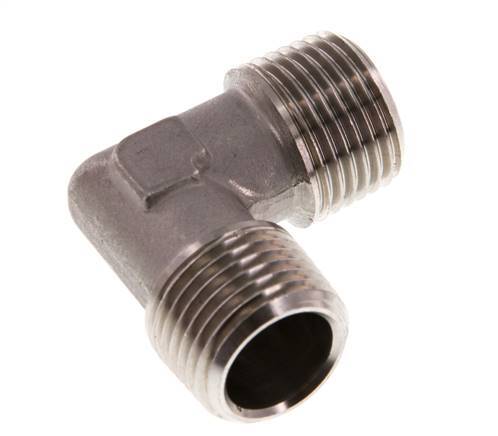 R 1/2'' Male Stainless steel 90 deg Elbow Fitting 150 Bar