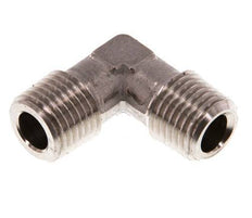 R 1/4'' Male Stainless steel 90 deg Elbow Fitting 150 Bar