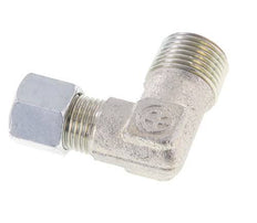 R 1/2'' Macho x 10L Codo de acero galvanizado de 90 grados 315 Bar DIN 2353