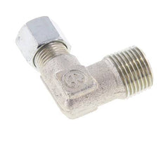 R 1/2'' Macho x 10L Codo de acero galvanizado de 90 grados 315 Bar DIN 2353