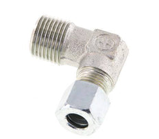 R 1/2'' Macho x 10L Codo de acero galvanizado de 90 grados 315 Bar DIN 2353