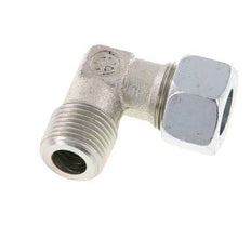 R 1/2'' Macho x 15L Codo de acero galvanizado de 90 grados 315 Bar DIN 2353