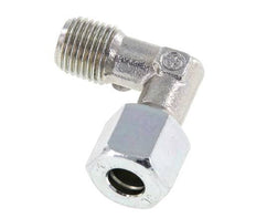 R 1/4'' Macho x 8L Codo de acero galvanizado de 90 grados 315 Bar DIN 2353
