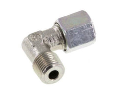 R 1/8'' Macho x 5LL Codo de 90 grados de acero galvanizado 100 Bar DIN 2353