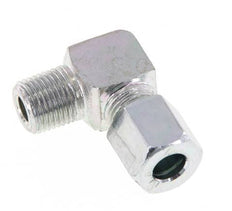 R 1/8'' Macho x 6LL Codo de 90 grados de acero galvanizado 100 Bar DIN 2353