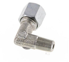 R 1/8'' Macho x 8L Codo de 90 grados de acero galvanizado 315 Bar DIN 2353
