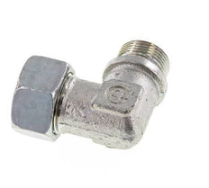 G 3/4'' Macho x 22L Codo de 90 grados de acero galvanizado 160 Bar DIN 2353