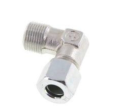 R 3/8'' Macho x 10L Codo de acero galvanizado de 90 grados 315 Bar DIN 2353