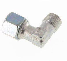 R 3/8'' Macho x 10S Codo de 90 grados de acero galvanizado 630 Bar DIN 2353